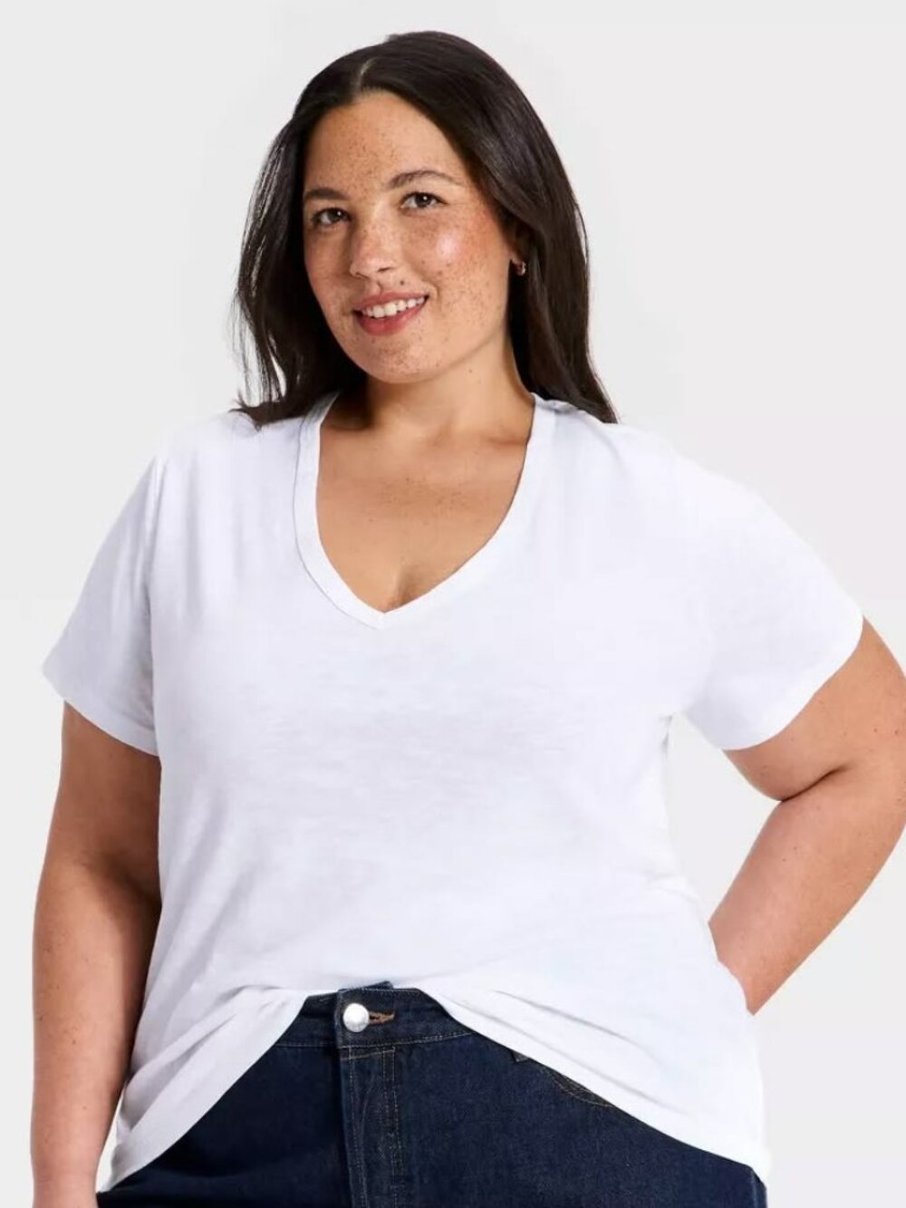 NWT Universal Thread Short Sleeve Crew Neck Tee, White